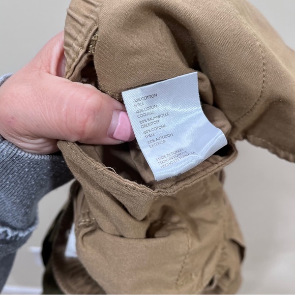 By Anthropologie Khaki Olive Green Utility Pants Women's 27 Cargo Ankle - Picture 10 of 10